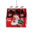 coke bottles six pack with santa