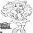 clawdeen wolf monster high coloring