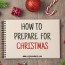 how to prepare for christmas decor