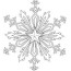 101 best snowflake coloring pages