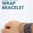 beaded wrap bracelet tutorial kid craft