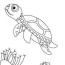 printable sea turtle colouring pages