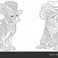 animal coloring pages fashionable