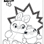 4 ducky and bunny pdf coloring pages