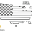 patriotic state flag coloring pages
