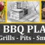 bbq plans grills pits smokers