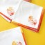handmade ombre block print napkins