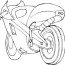 free motorcycle coloring pages for kids