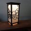 shoji lamp made of wood
