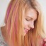 how to diy pink highlights in your hair