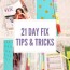 21 day fix tips and tricks