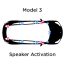 model 3 sr speaker activation evoffer