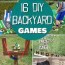 16 fun diy backyard games for the whole