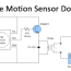simple pir motion sensor doorbell with