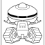 printable robot coloring pages updated