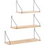 buy diy wooden wall storage rack stand