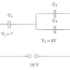 capacitor draw a circuit diagram