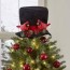 the animated top hat tree topper