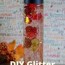 diy glitter sensory bottle and calm