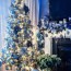 decorate a christmas mantel with a tv