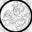 beauty and the beast coloring pages d23