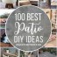 100 best diy outdoor patio decor ideas