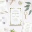 print at home diy wedding invitations