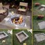 how to build a square fire pit