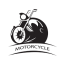 motorcycle logo illustration abstract