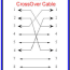 electrinic and circuit cross cable