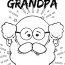grandpa birthday coloring pages
