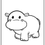 printable hippo coloring pages updated