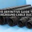 underground cable ducting