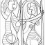mirror pablo picasso coloring pages