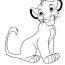 simba1 the lion king coloring page