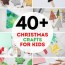 christmas crafts for kids little bins