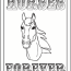horse head coloring page horses are