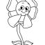 cagney carnation flower coloring book