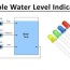 simple water level indicator circuit
