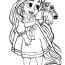 tangled kids coloring pages