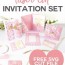 diy wedding invitation templates free