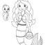 little mermaid coloring pages pdf