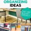 diy home office organization ideas