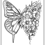 new beautiful flower coloring pages