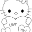 hello kitty coloring pages download