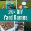 20 diy yard games for the best summer
