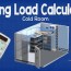 cooling load calculation cold room