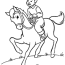 horse riding coloring pages coloring home