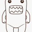 images for domo nerd coloring pages