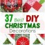 diy christmas decorations to make in 2021